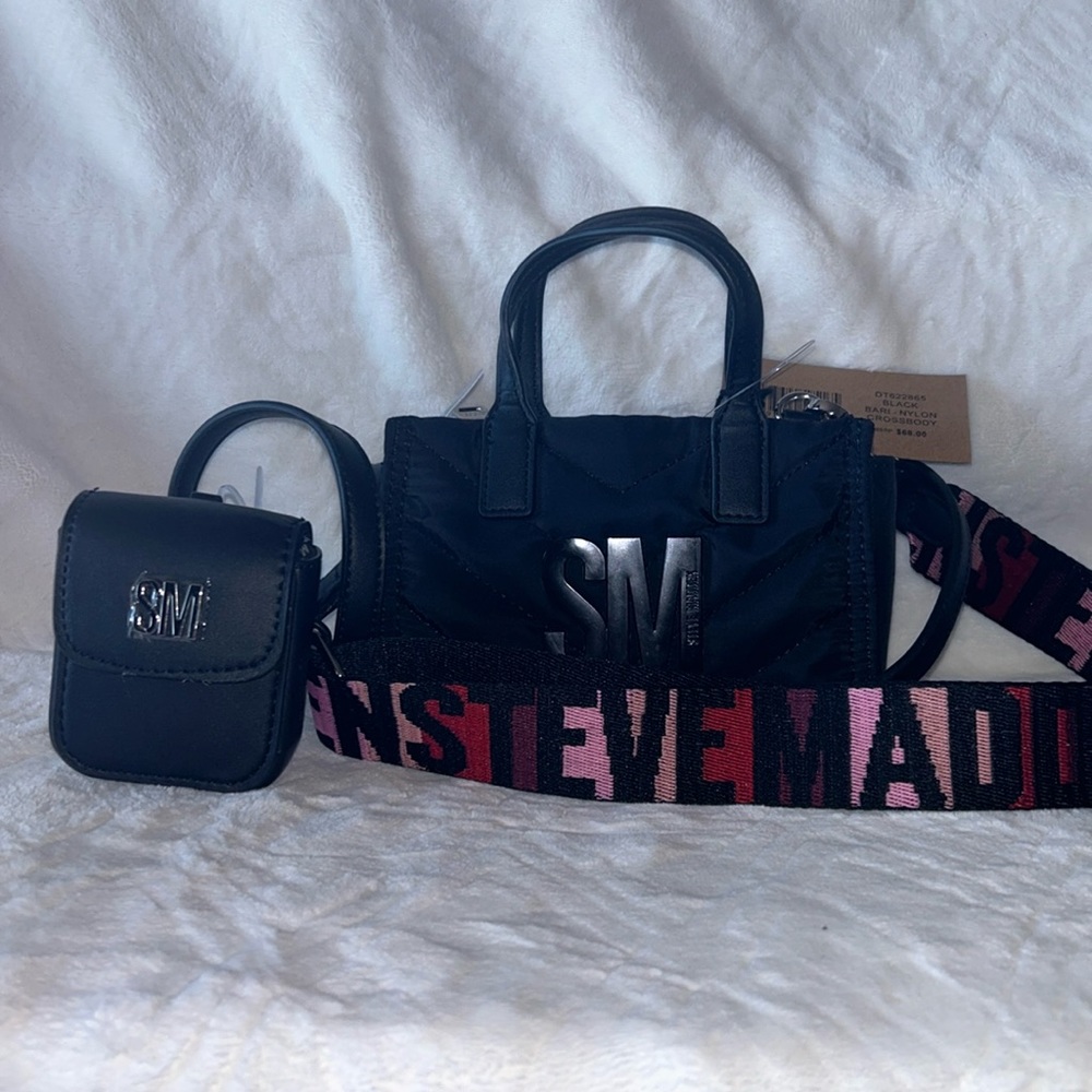 Steve Madden Mini Bari-Nylon crossbody